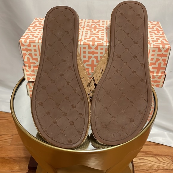 Lauren Ralph Lauren Fringe Sandals in Beige - Picture 2 of 2